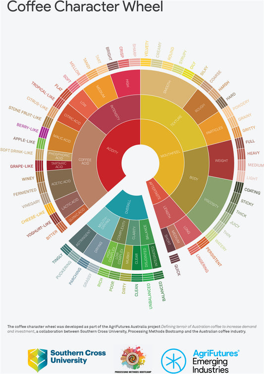 Coffee Character Wheel